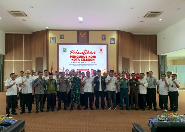 Pelantikan Pengurus KONI Kota Cilegon Periode 2025-2029: Bersinergi Untuk Membangun Kebersamaan dan Peningkatan Prestasi Olahraga Kota Cilegon
