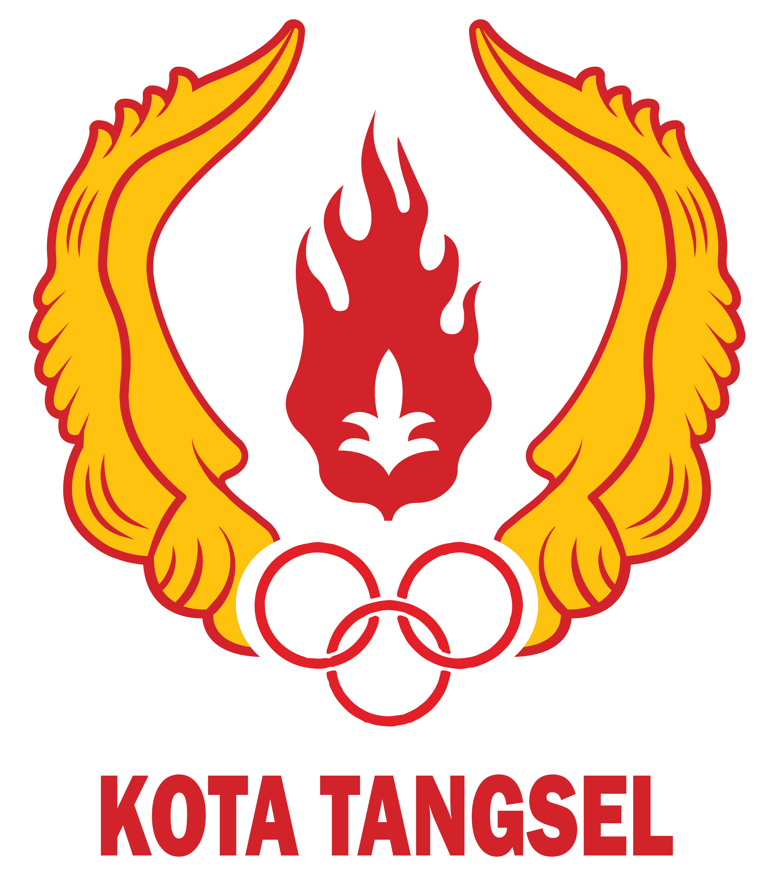 Logo KONI Kota Tangerang Selatan